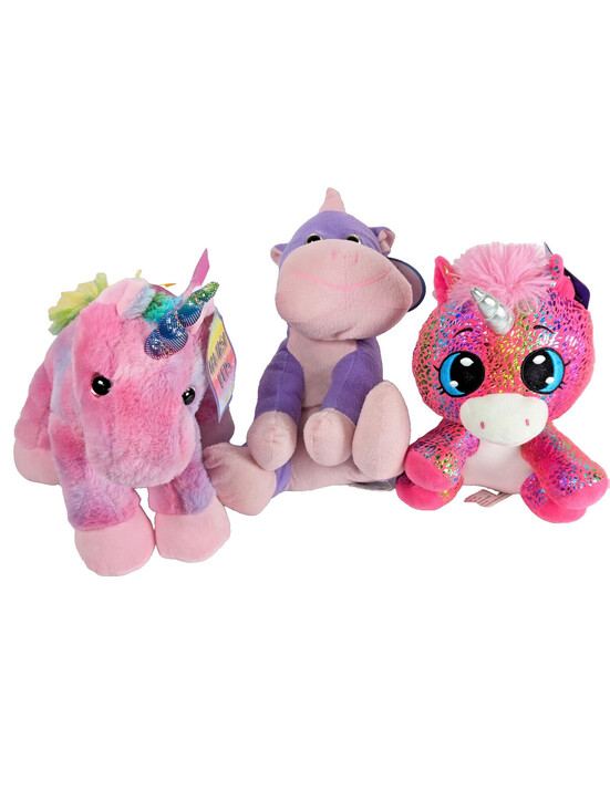 Kellytoy Other - Kellytoy Plush Lot 3 Fantasy Pets Unicorns Animal Pals 14in 9in 2020 New Tags